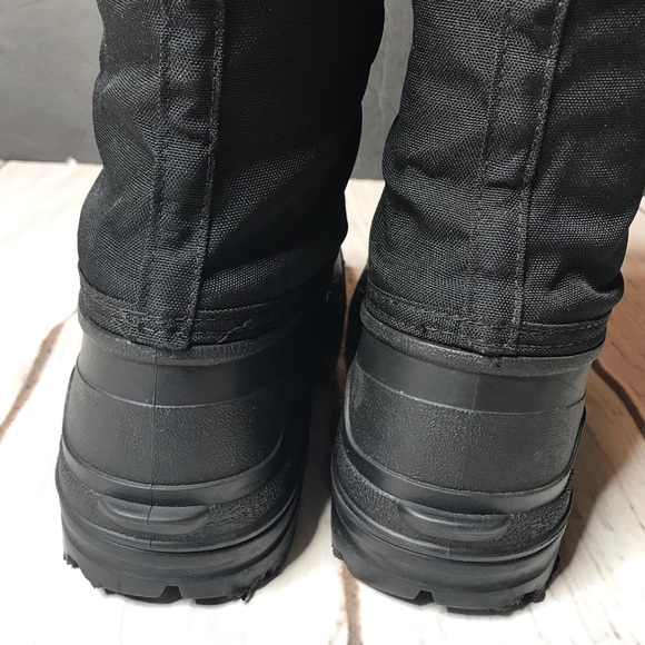Kamik Insulated Waterproof Black Winter Snow Boots Men’s Size 10 - Picture 5 of 12